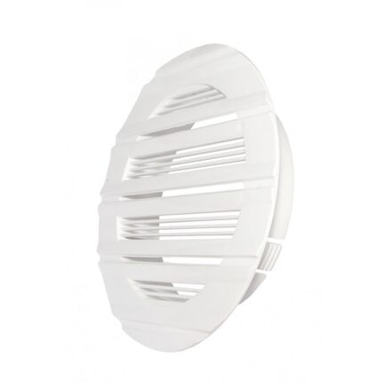 Grila ventilatie circulara, Dospel Bella 150, diametru 150 mm, material ABS, alb
