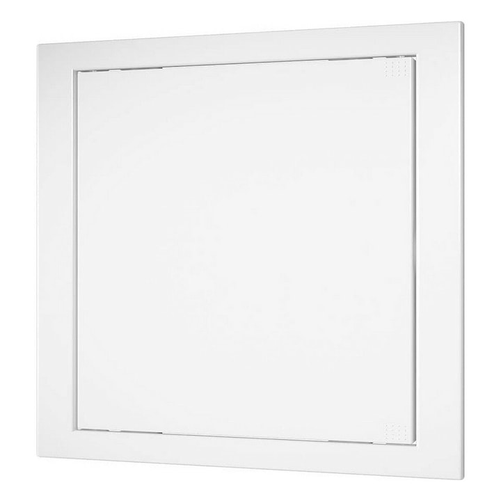 Usita de vizitare Fepre, plastic, alb, 20x20cm