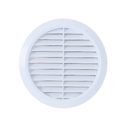 Rama aerisire plastic plus mufa, Q125mm / EXT 7195