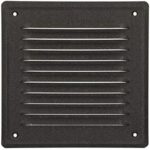 Grila de ventilatie, Kotarbau, Metal, 165 mm, Antracit