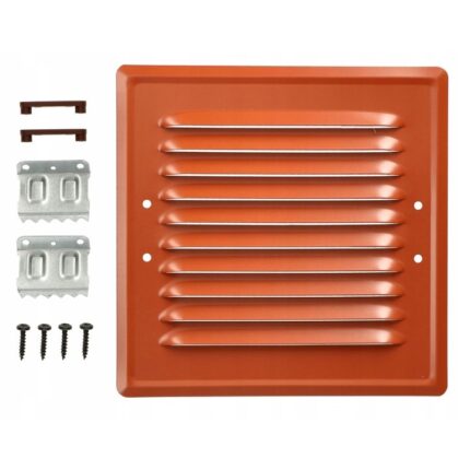 Grila ventilatie, Kotarbau, 14x14cm, Maro