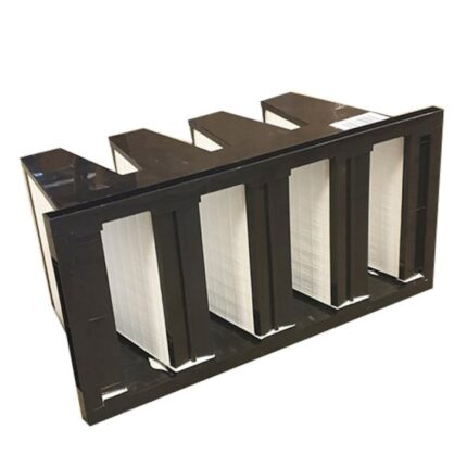 Filtru compact Fin Filter clasa filtrare F7 ePM1 55%, 287x592x292mm, debit de aer 1700m3/h, temperatura maxima 65 gradeC, cadere de presiune finala 110Pa