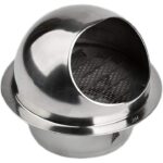 Grila de ventilatie, Jormftte, Otel inoxidabil, Argintiu