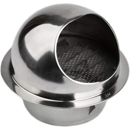 Grila de ventilatie, Jormftte, Otel inoxidabil, Argintiu
