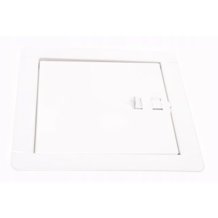 Grilaj de ventilatie, Otel, 17.1 x 17.1 cm, Alb