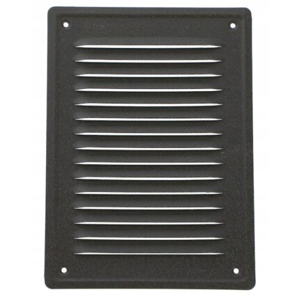Grilaj de ventilatie, Otel, 23 x 16.5 cm, Gri