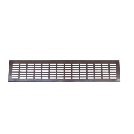 Grila metalica, dreptunghiulara de ventilatie