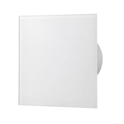 Panou din sticla pentru ventilatoare si grile, Orno, Alb mat