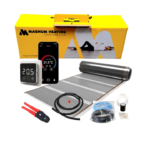 Kit incalzire in pardoseala pentru parchet 20m² - 2400W, montaj sub parchet cu termostat WIFi control F 32