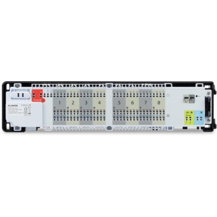 Centru de comanda Salus KL08NSB, 8 zone, modul pentru pompa si centrala integrat, pentru incalzire in pardoseala