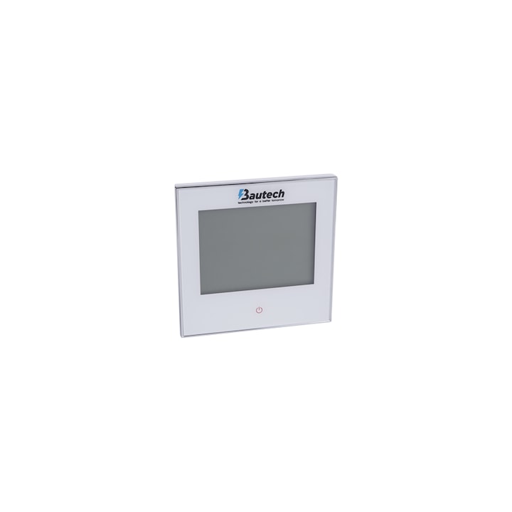 Termostat smart control wifi sistem incalzire pardoseala, cu fir, Bautech X-7wf