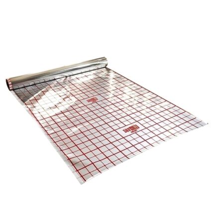 Folie cu aluminiu pentru incalzire in pardoseala, Daver, rola 50 mp