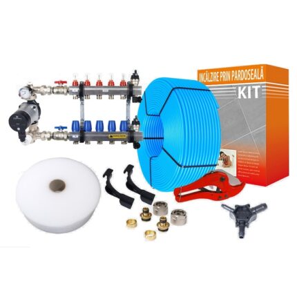 Kit incalzire prin pardoseala 100 mp