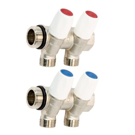 Distribuitor colector tur-retur 2 cai 1" X 3/4"