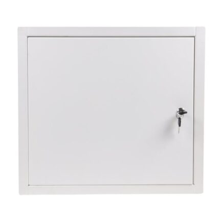 Caseta metalica pentru colectori, pentru incalzire in pardoseala cu agent termic, 400 x 450 x 110 mm