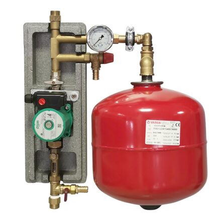 Grup de pompare solar Termax cu automatizare si vas expansiune 12 litri