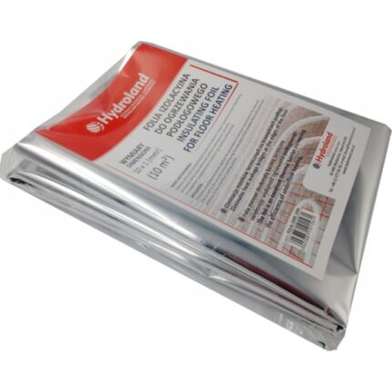 Folie incalzire pardoseala, Hydroland, 10m², Argintiu