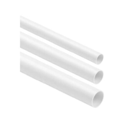 Conducta de instalare electrica rigida, Neteda, Alb