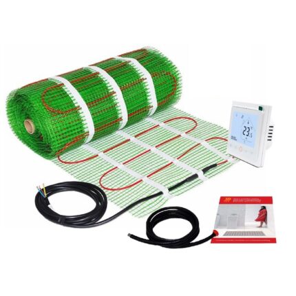 Kit covor incalzire in pardoseala 9 m² - 1350 W cu termostat digital programabil WIFI control