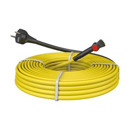 Set cablu degivrare conducte Magnum cu stecher, cablu alimentare si termostat 180 W, 22 m