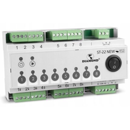 Banda control actuator, Diamond, 8 zone, Verde