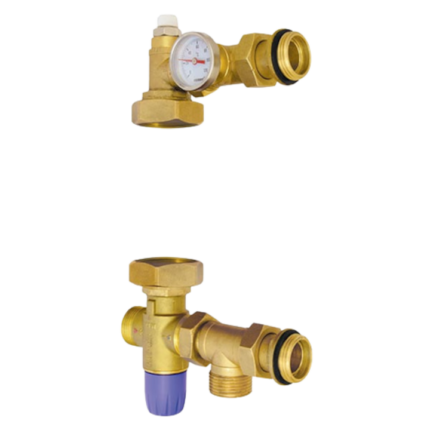 Chit de amestec incalzire in pardoseala Ferro, reglare temperatura, cu vana de amestec, 3 cai termostatata fara pompa