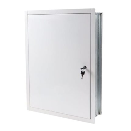 Caseta metalica pentru colectori, pentru incalzire in pardoseala cu agent termic, 600 x 450 x 110 mm