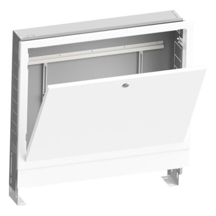 Caseta metalica pentru colectori/distribuitori, pentru incalzire in pardoseala cu agent termic, Purmo, 960 x 800 x 170 mm