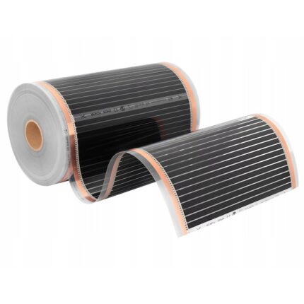 Folie cu infrarosu, Mission Air, Black Silver, 160W/m², 1mb, 50cm