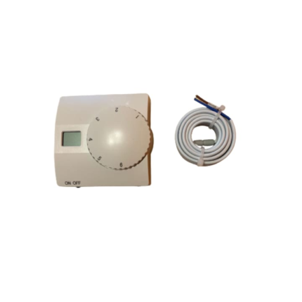 Termostat cu afisaj digital pentru incalzire in pardoseala max 16A