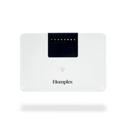Centru de comanda cu 5 zone, cu fir, alimentare si comanda 230V, pentru incalzire in pardoseala - Homplex CC210 RF