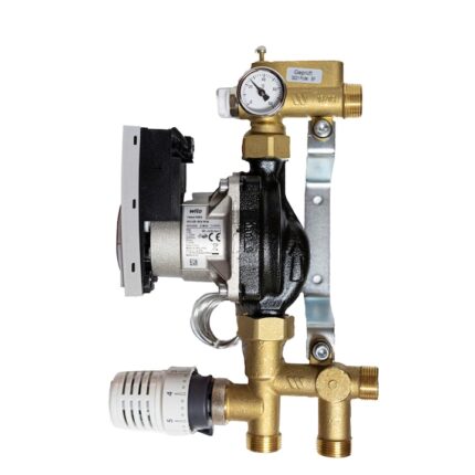 Grup amestec pardoseala RTM-Watts cu pompa Wilo Yonos Para 15-6