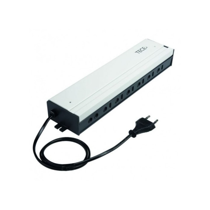 Unitate de comanda TECE floor SLQ 220 V, 6 zone, incalzire/racire, cu releu pompa pentru sistem incalzire in pardoseala