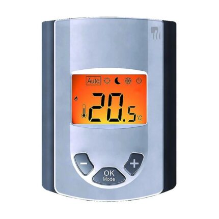 Termostat digital PURMO TempCo, 230 V, Alb