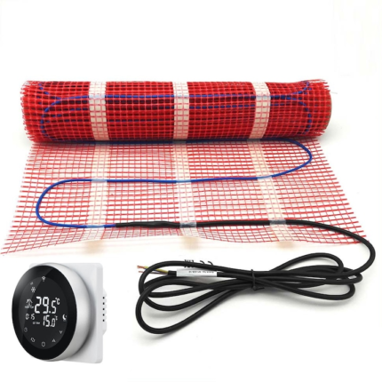 Kit Covor incalzire in pardoseala Intact Heating, 450W, 3mp, cu termostat WiFi Smart