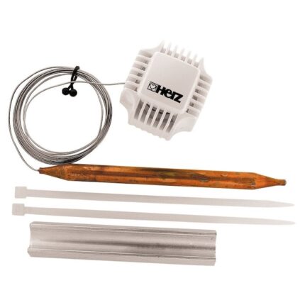 Cap termostatic Herz, cu senzor de contact pentru controlul temperaturii agentului de lucru la returul cazanelor,1 7421 00