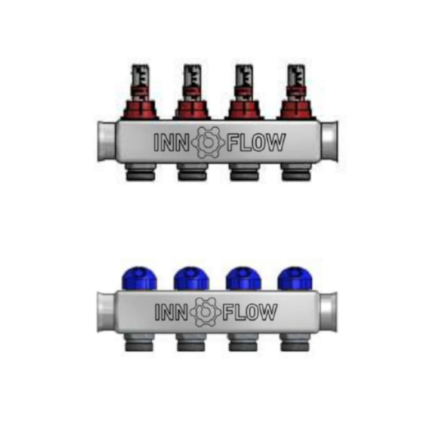 Distribuitor inox incalzire in pardoseala INNOFLOW INFLW-03 - 8 circuite