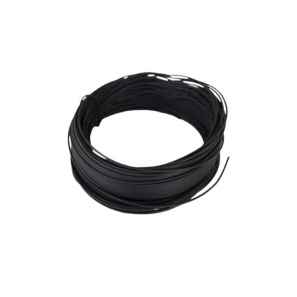 Sarma flexibila din silicon, Böhm, sectiune transversala de 2.5 mm², Negru