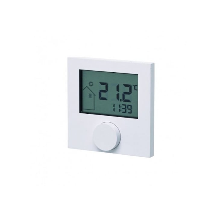 Set termostat Tece RT-D Standard, cu afisaj LCD, pentru sistem incalzire in pardoseala, 11 bucati