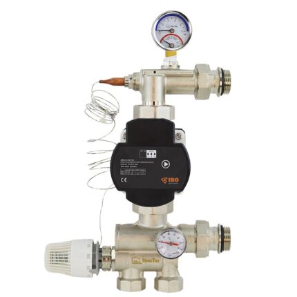 Kit amestec incalzire pardoseala, Neoter, pompa Ibo, ax 130 mm, racorduri 1 tol
