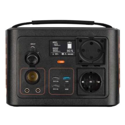 Statie electrica portabila Xtorm Xtreme Power XP300U, 281Wh, 300W AC iesire, USB Quick Charge 3.0 18 W, 2xUSB 15.5 W, incarcator auto 120W 12V, 2x60W 5.5mm DC iesire, Negru