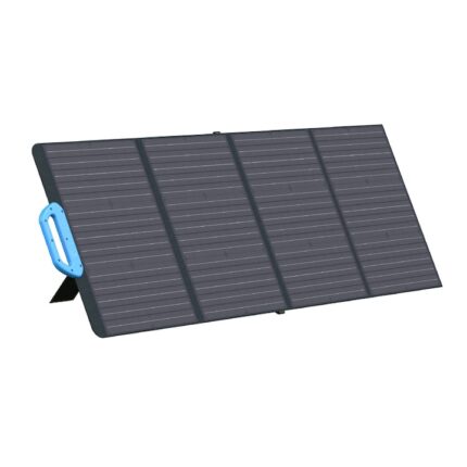 Panou solar pentru generatoare electrice, BLUETTI, PV120, Compatibil cu EB3A/EB55/EB70/AC200P/AC200MAX/AC300, 120W, Negru