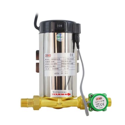 Kit pompare panouri solare, automatizat cu fluxostat, 120W, 15 m, 1.5 bar max, Joka