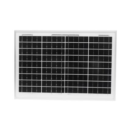 Panou solar 10W fotovoltaic monocristalin cu cablu de conectare 90cm si tensiune maxima 18V 350x240x17mm Thor