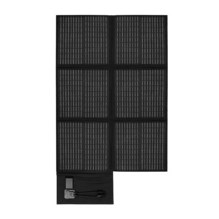 Panou solar portabil Neo Tools, 120W, USB/USB-C, Negru/Portocaliu