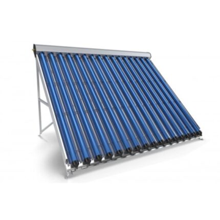 Panou colector solar presurizat cu tuburi vidate Heat Pipe Sunsystem VTC 20 tuburi, destinat producerii de apa calda menajera, montaj pe acoperis inclinat sau fatada