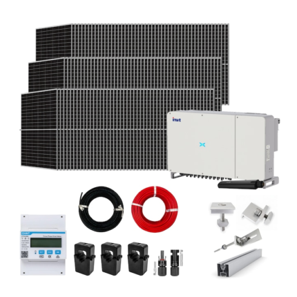 Sistem Fotovoltaic 100kW On-Grid trifazat, Tabla Lindab, Invertor INVT si 141 panouri fotovoltaice X-energy Longi 710 W