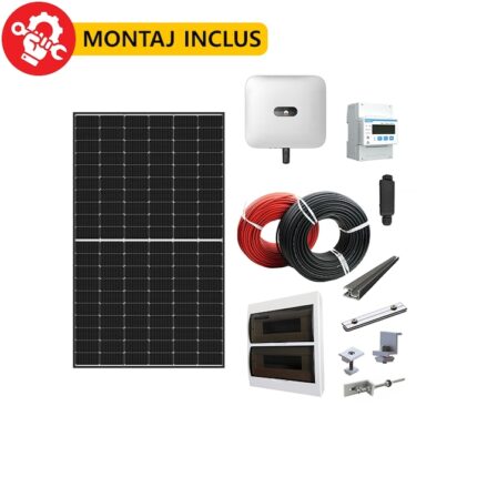 Kit panouri fotovoltaice, 100 kW Trifazat, Complet si cu Montaj inclus, Huawei - Jinko