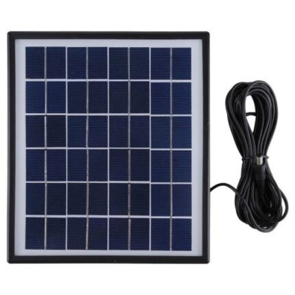 KIT Panou solar Profesional IDL cu baterie 6000mAH incorporata , USB pentru incarcarea diverselor dispozitive, usor de montat si utilizat , Cadou 2 becuri 1W-6V