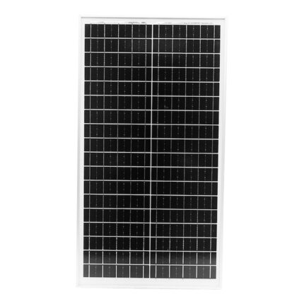 Panou solar 30W fotovoltaic monocristalin cu cablu de conectare 90cm si tensiune maxima 18V 650x350x25mm Thor